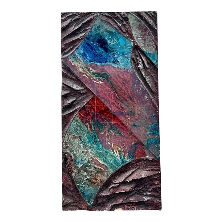 Laddie John Dill Signed Vintage Boho Mixed Media Art (1 of 3)