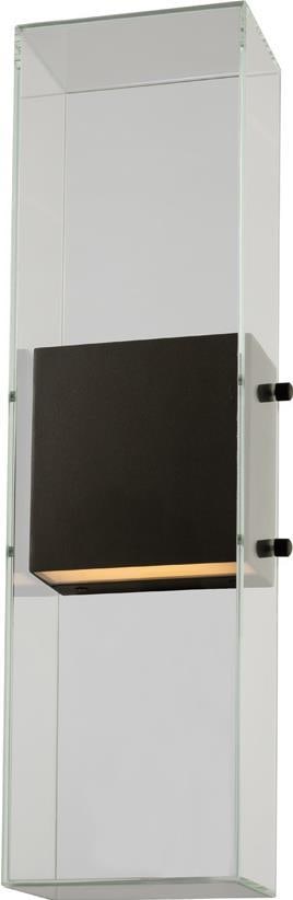 Kalco Modern Aria LED Wall Sconce Matte Black cETL-Listed Dimmable (1 of 1)