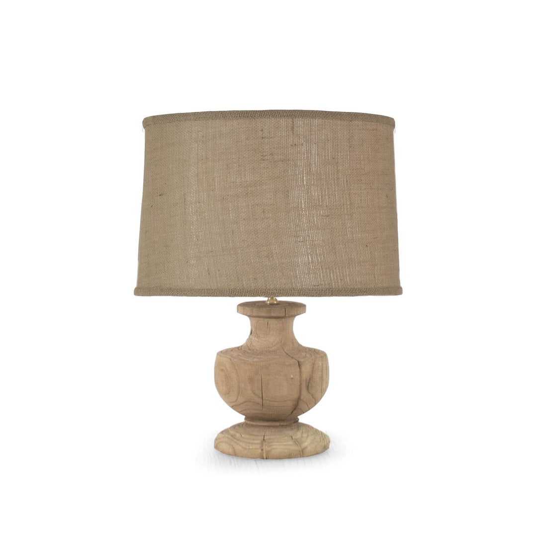 Hudson Rustic Table Lamp Cream Yellow Finish by Zentique (1 of 1)