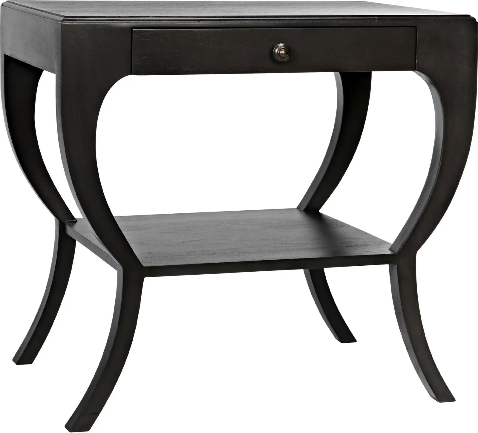 Elegant Mahogany Side Table by Noir in Pale Finish (1 of 6)