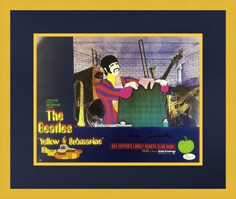 Ron Campbell Signed Yellow Submarine Lobby Card Limited Edition Custom Framed 16 x 18 (1 of 1)