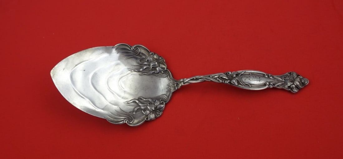 International Sterling Silver Frontenac Pie Server 8 3/4" Monogrammed (1 of 2)