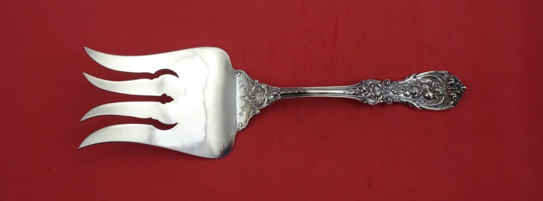 Reed and Barton Francis I Old Sterling Silver Fish Serving Fork 9 3/4" (1 of 2)