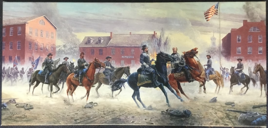 Mort Kunstler Are You Hurt Sir Limited Edition Giclee Signed Print (1 of 5)