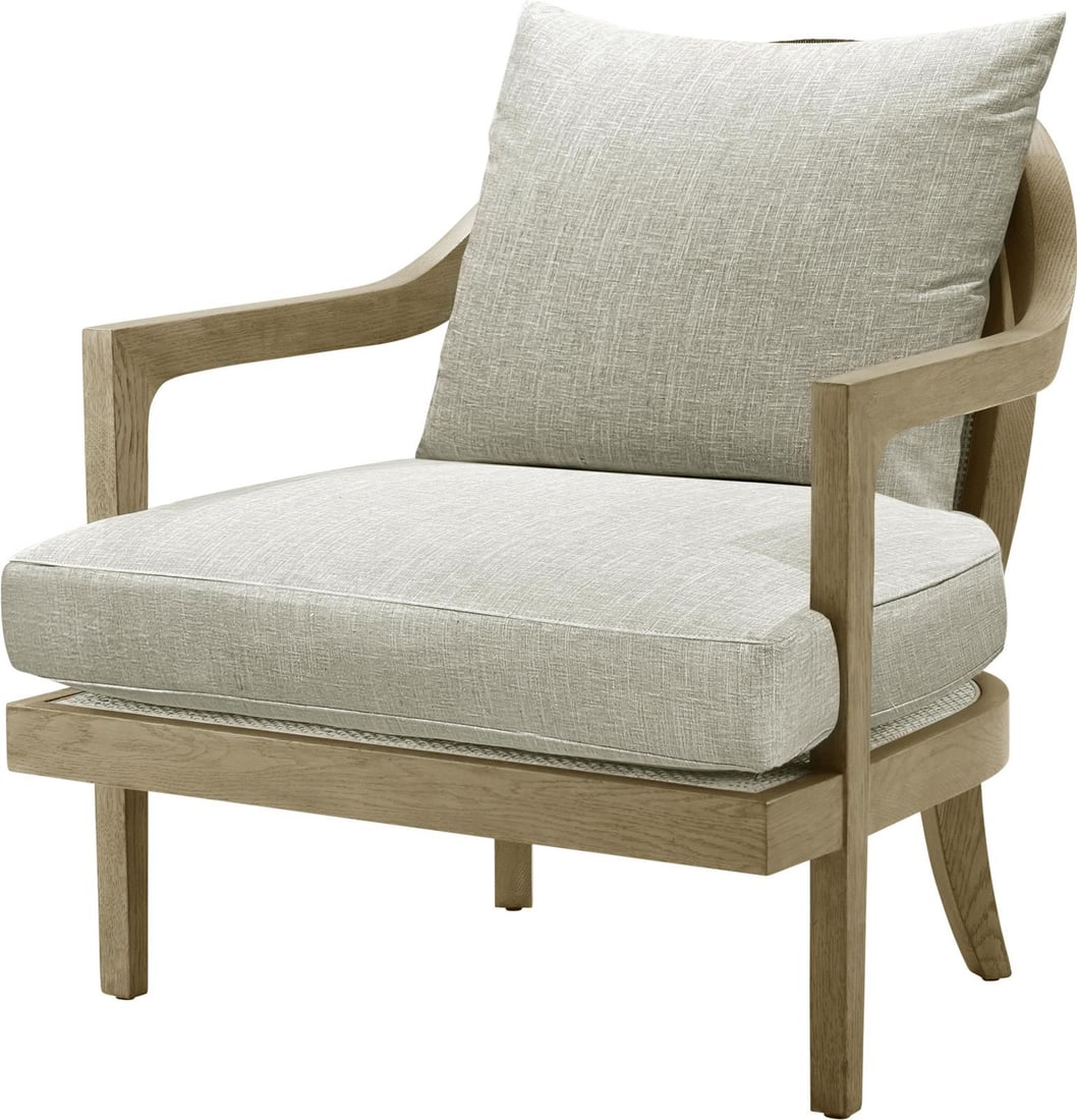 Theodore Alexander Catalina Accent Chair Solid Wood Relaxed Design (1 of 2)