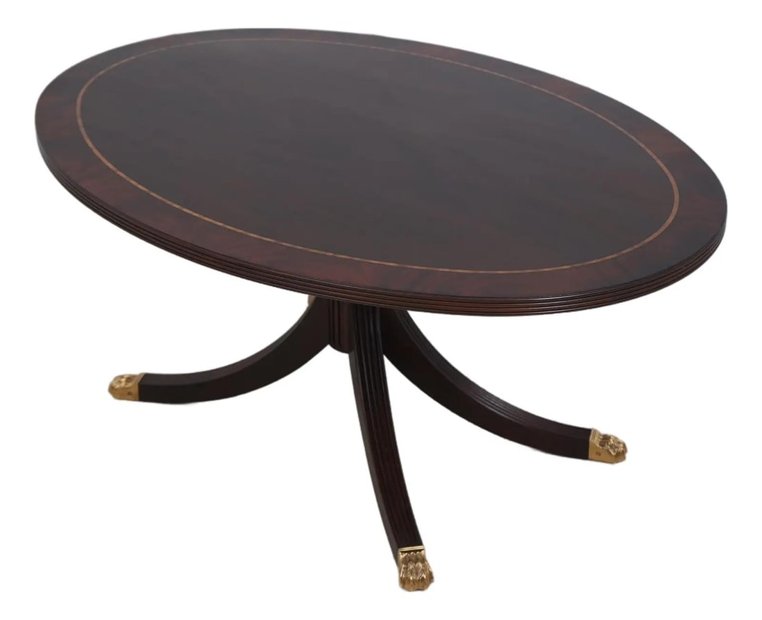 Henkel Harris Mahogany Coffee Table Model 5241 Duncan Phyfe Style (1 of 10)
