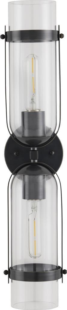 Currey Bonardi Oil-Rubbed Bronze Wall Sconce 22.5H Dimmable Ambient Light (1 of 3)