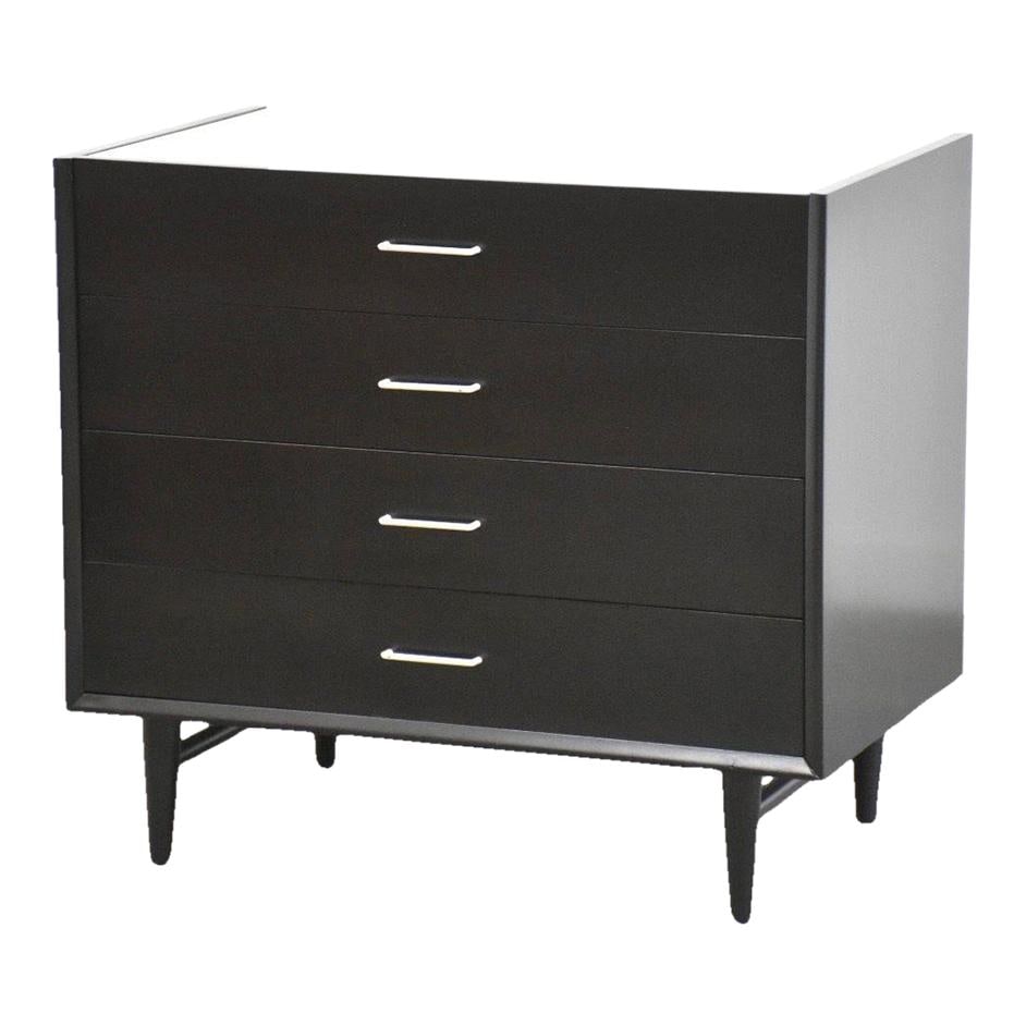 Mid Century Modern American of Martinsville Black Dresser Chest (1 of 8)