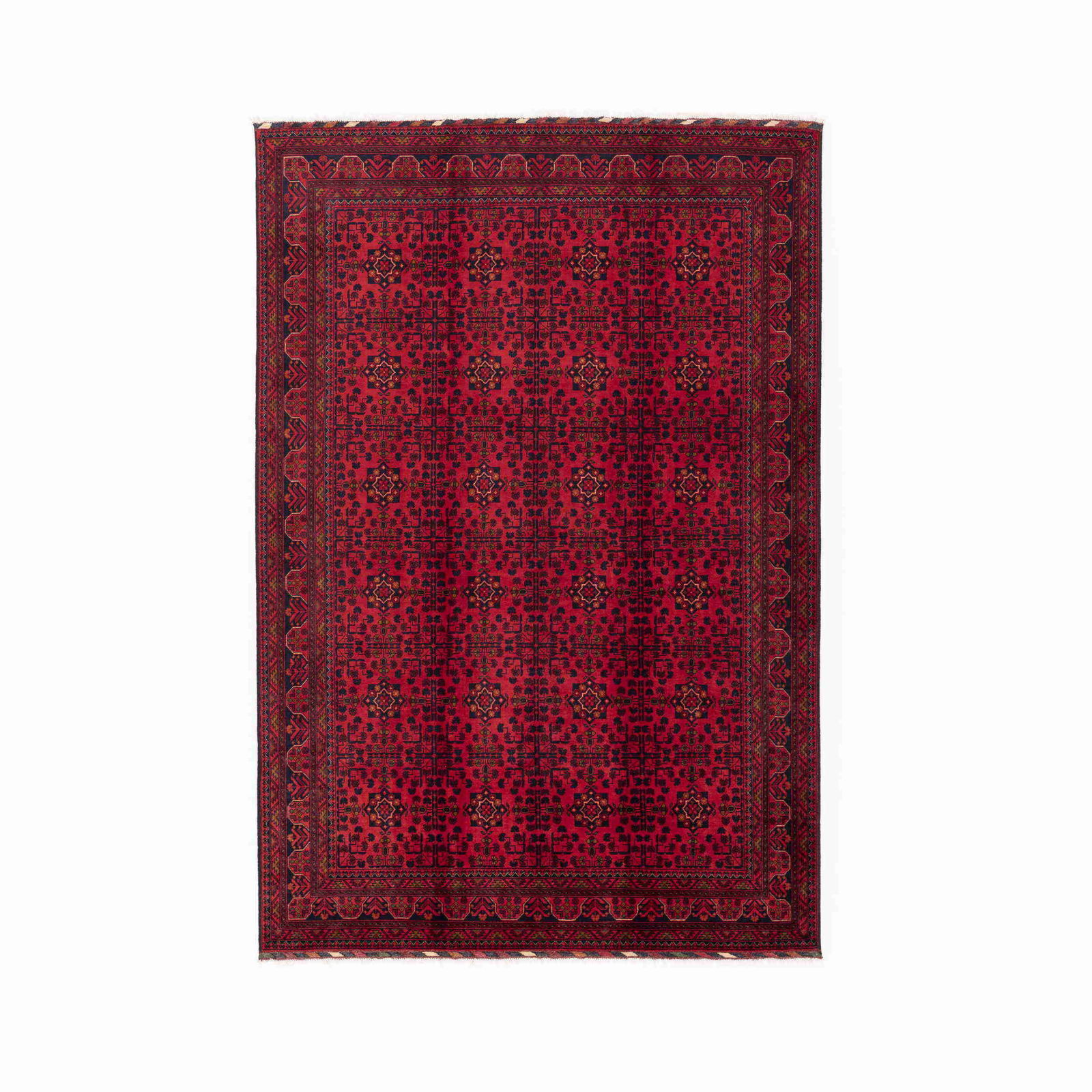 Authentic Handmade Kunduz Wool Carpet 200x295 cm Double Knots (1 of 8)