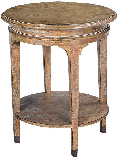 Vivian Side Table Beachwood Finish English Traditional (1 of 4)