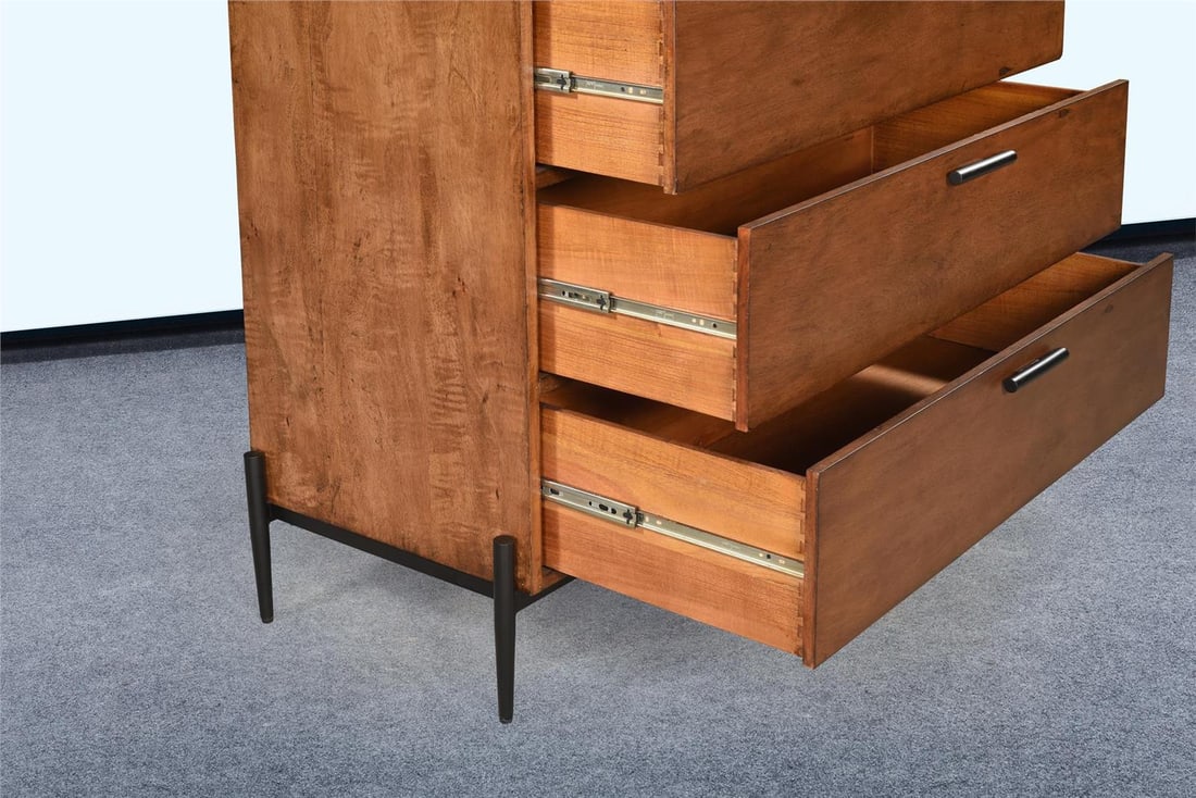 Pacifica Five Drawer Chest in Tobacco Leaf Finish (1 of 1)