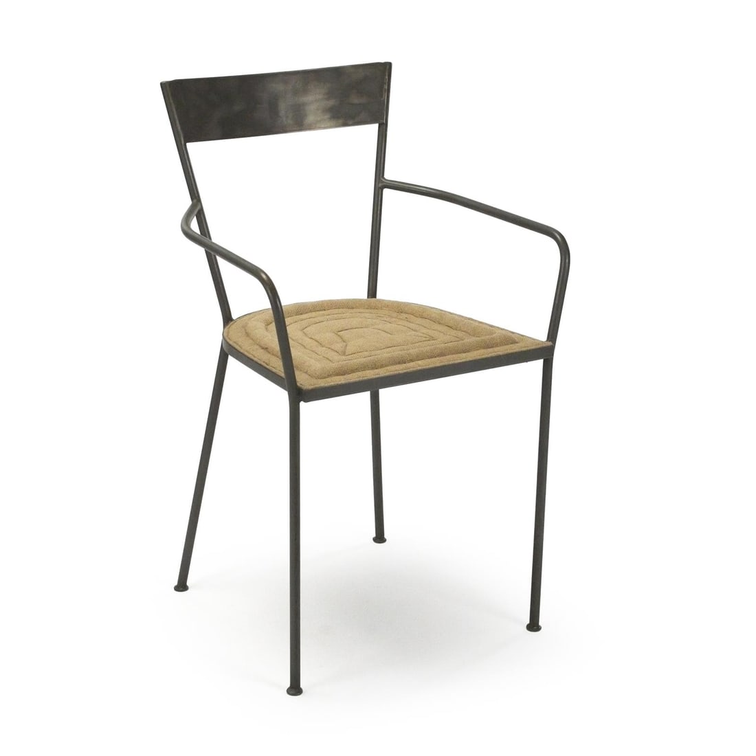 Zentique Klaas Sienna Burlap Arm Chair Transitional Design (1 of 4)