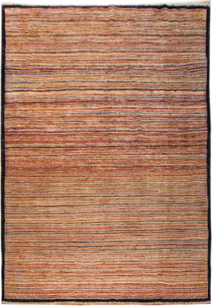 Hand-Knotted 4'10 x 6'4 Pinkish Brown Chobi Peshawar Rug (1 of 6)