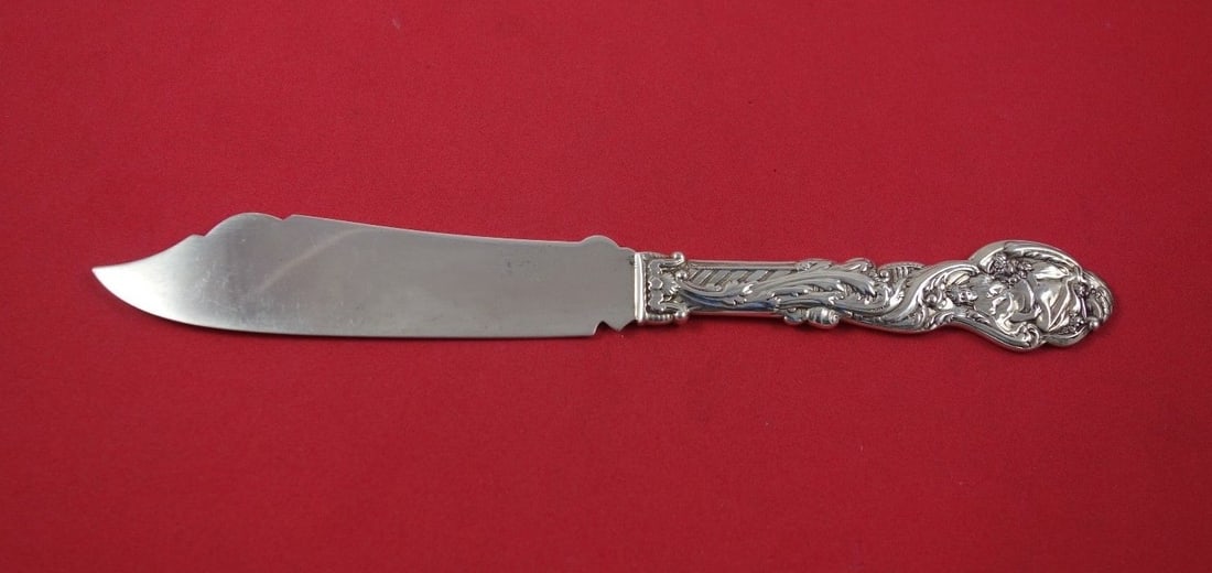 Gorham Versailles Sterling Silver Fish Knife 8 1/4" Monogrammed (1 of 1)