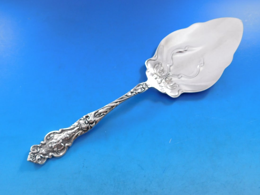 Wallace Irian Sterling Silver Pie Server 9 3/4 Inch Figural (1 of 4)