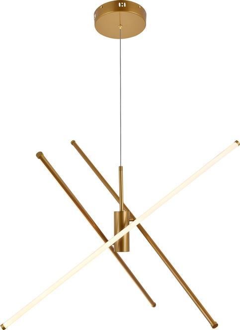 Elegant Regency Style Gold Pendant Light Sonya Collection (1 of 1)