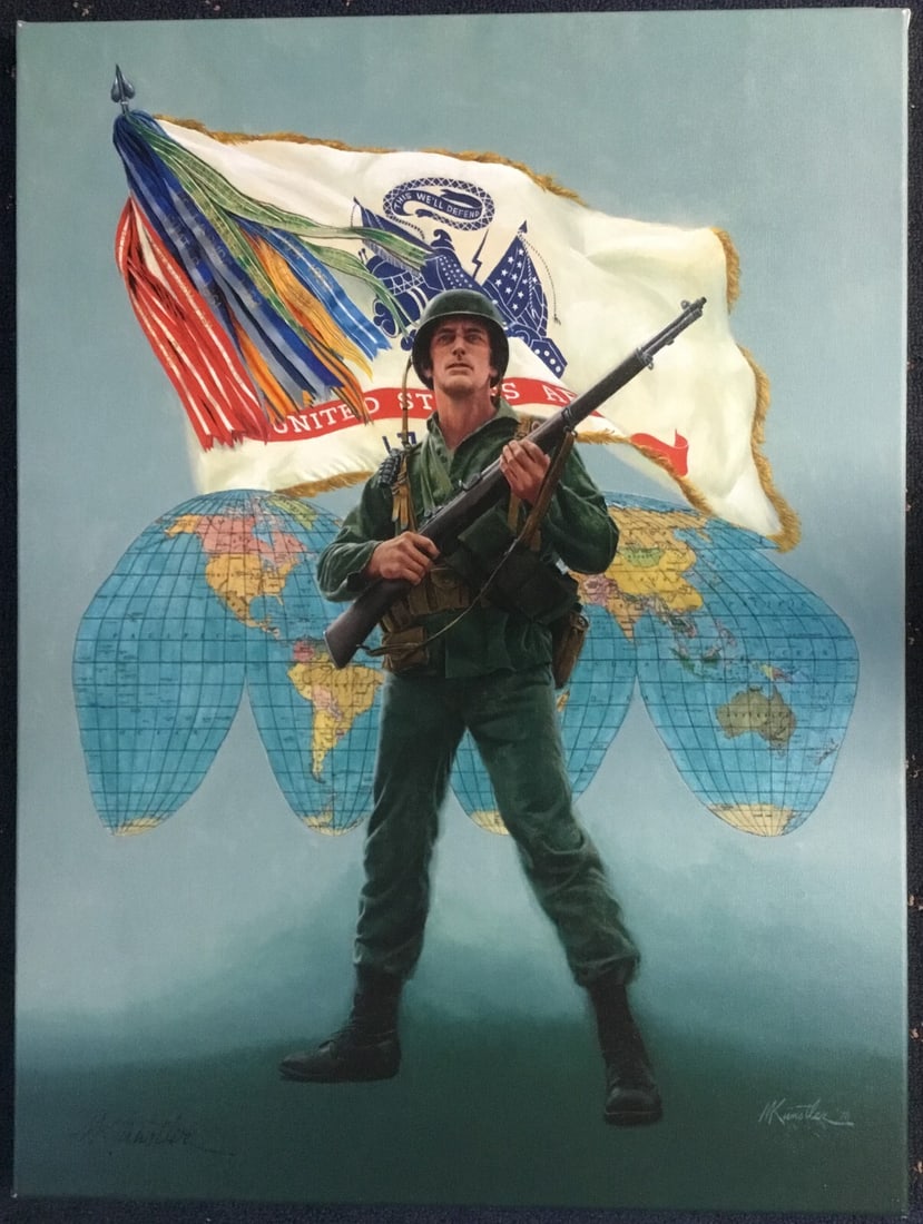 Mort Kunstler Limited Edition Signed Giclee Canvas This We'll Defend: Mort Kunstler Limited Edition Signed Giclee Canvas This We'll Defend This striking giclee on canvas, titled "This We'll Defend," is a limited edition print by renowned artist Mort Kunstler. Measuring