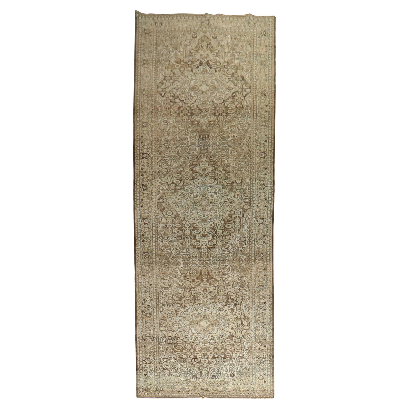 Zabihi Collection Antique Persian Malayer Wool Runner 5'5 x 17'6 (1 of 12)