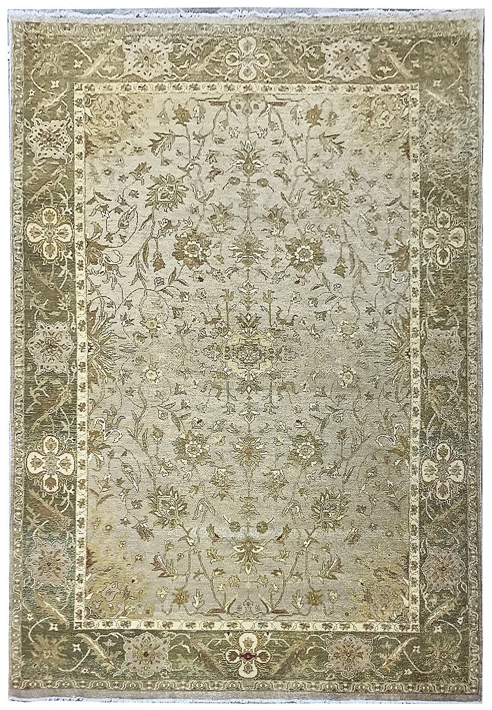 Handmade 6x9 Green Olive Natural Wool Rug: Handmade 6x9 Green Olive Natural Wool Rug Free continental US Shipping Add a touch of elegance to your home with this quality handmade rug in a beautiful green olive hue. Crafted from natural wool, th