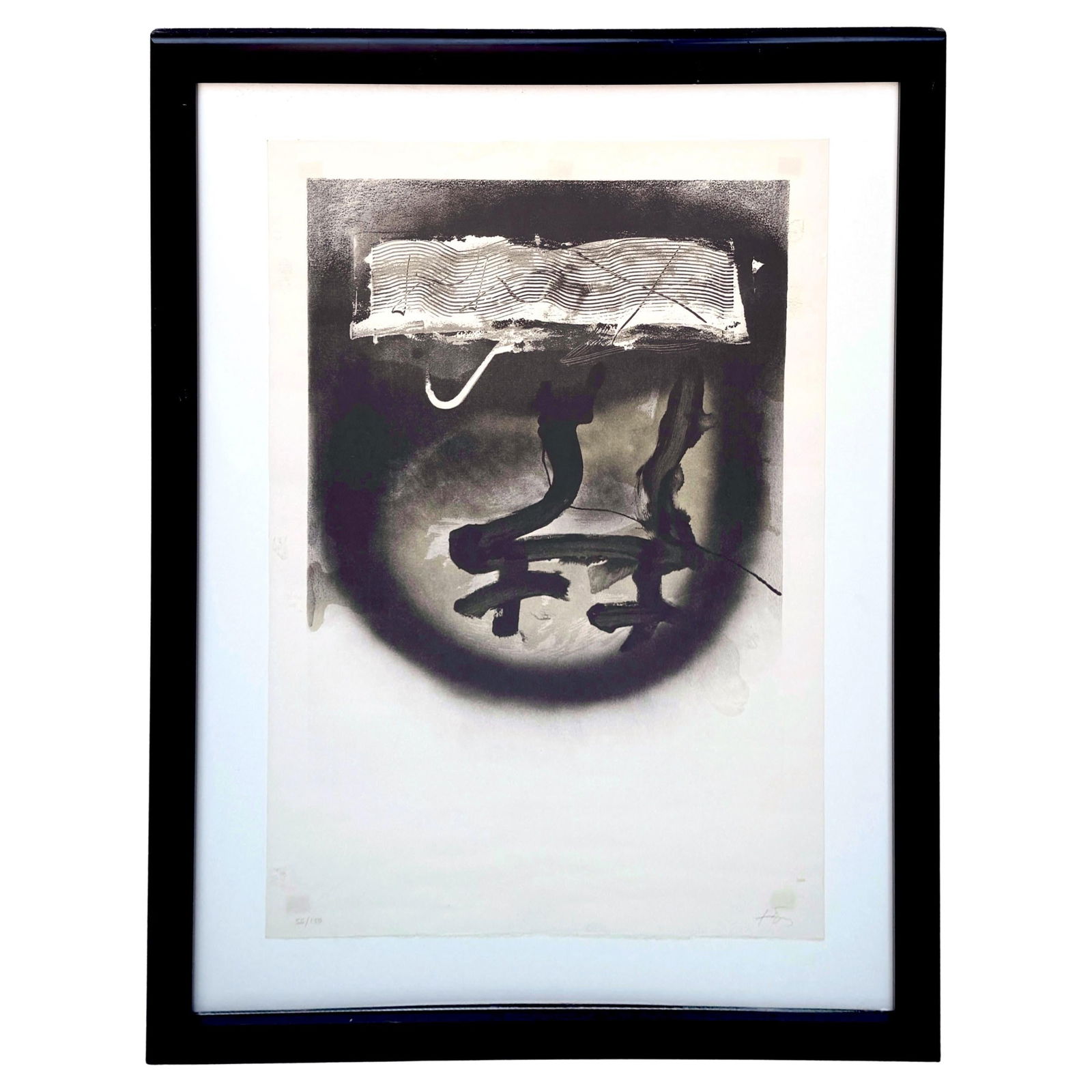 Antoni Tapies A.L. Exposicion 1983 Lithograph Limited Edition 56/150 (1 of 9)