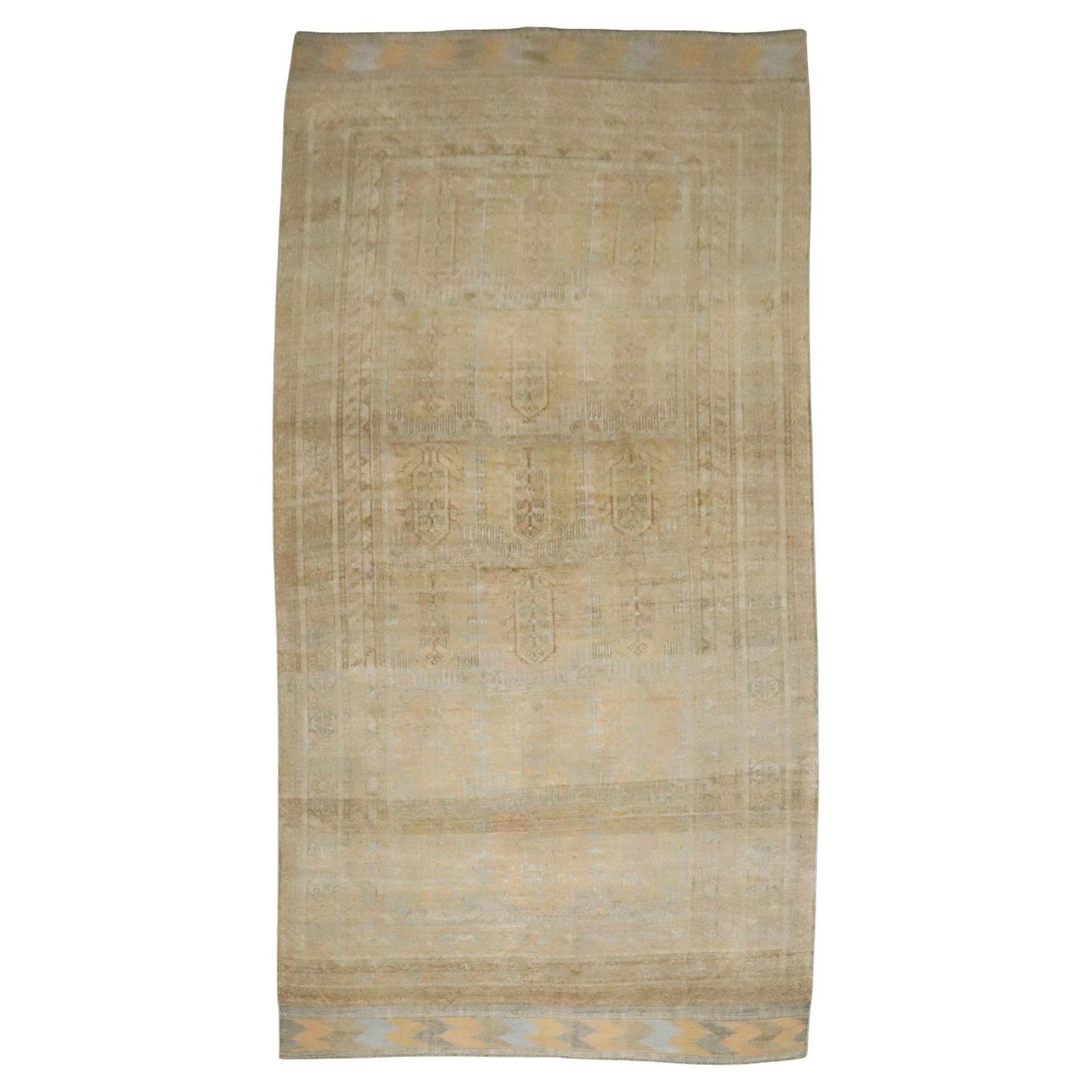 Early 20th Century Tribal Wool Persian Balouch Rug 7'2" x 13'6" (1 of 11)