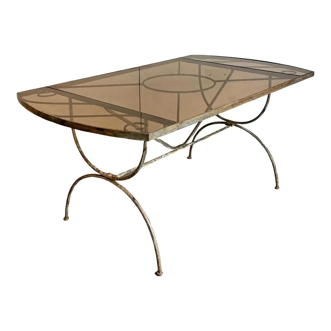 Wrought Iron Dining Table Inspired by Tempestini Boho Vintage Design (1 of 10)