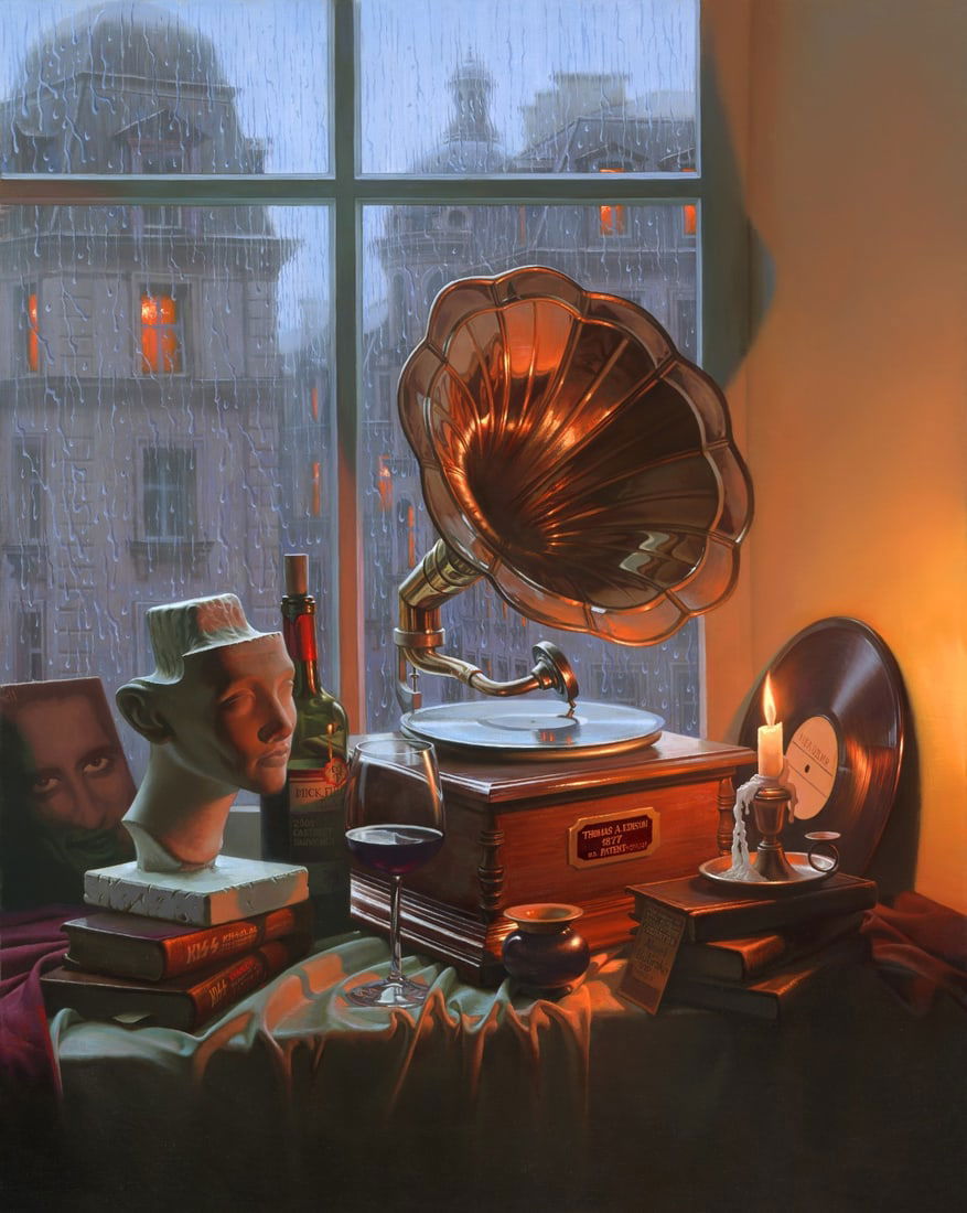 Alexei Butirskiy Solid Rock Signed Limited Edition Giclee Canvas 25.5 x 32: Alexei Butirskiy Solid Rock Signed Limited Edition Giclee Canvas 25.5 x 32 Presenting a striking limited edition giclee on canvas titled "Solid Rock" by renowned artist Alexei Butirskiy. This medium-s