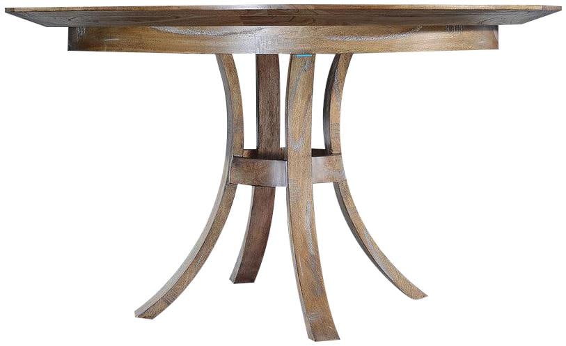 Chic Beachwood Manhattan 54 Inch Solid Mango Dining Table - 3