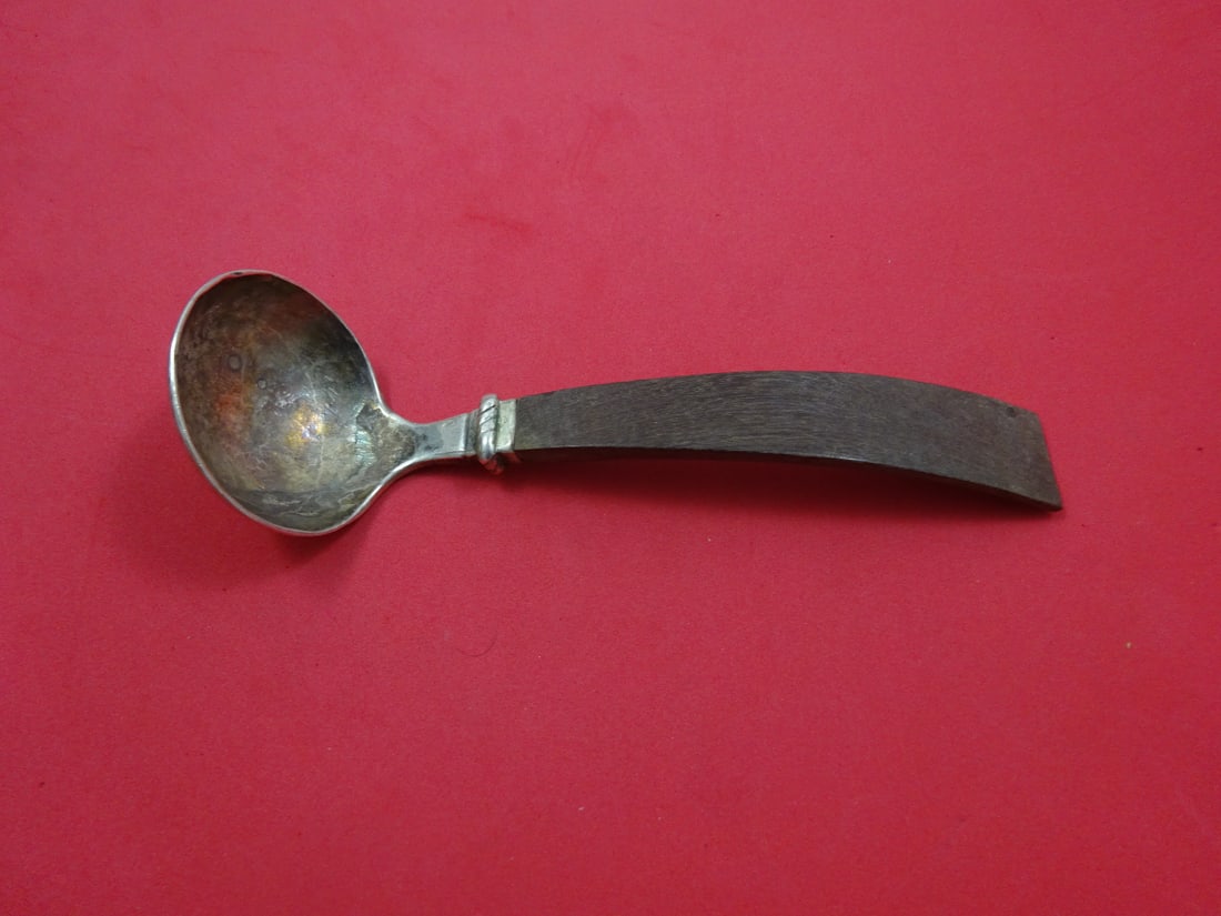William Spratling Sterling Silver Gravy Ladle Teak Handle 6.5in (1 of 1)