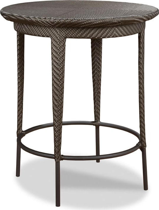 Woodbridge Saint Lucia Outdoor Pub Table Espresso Finish 42H 36W 36D (1 of 3)