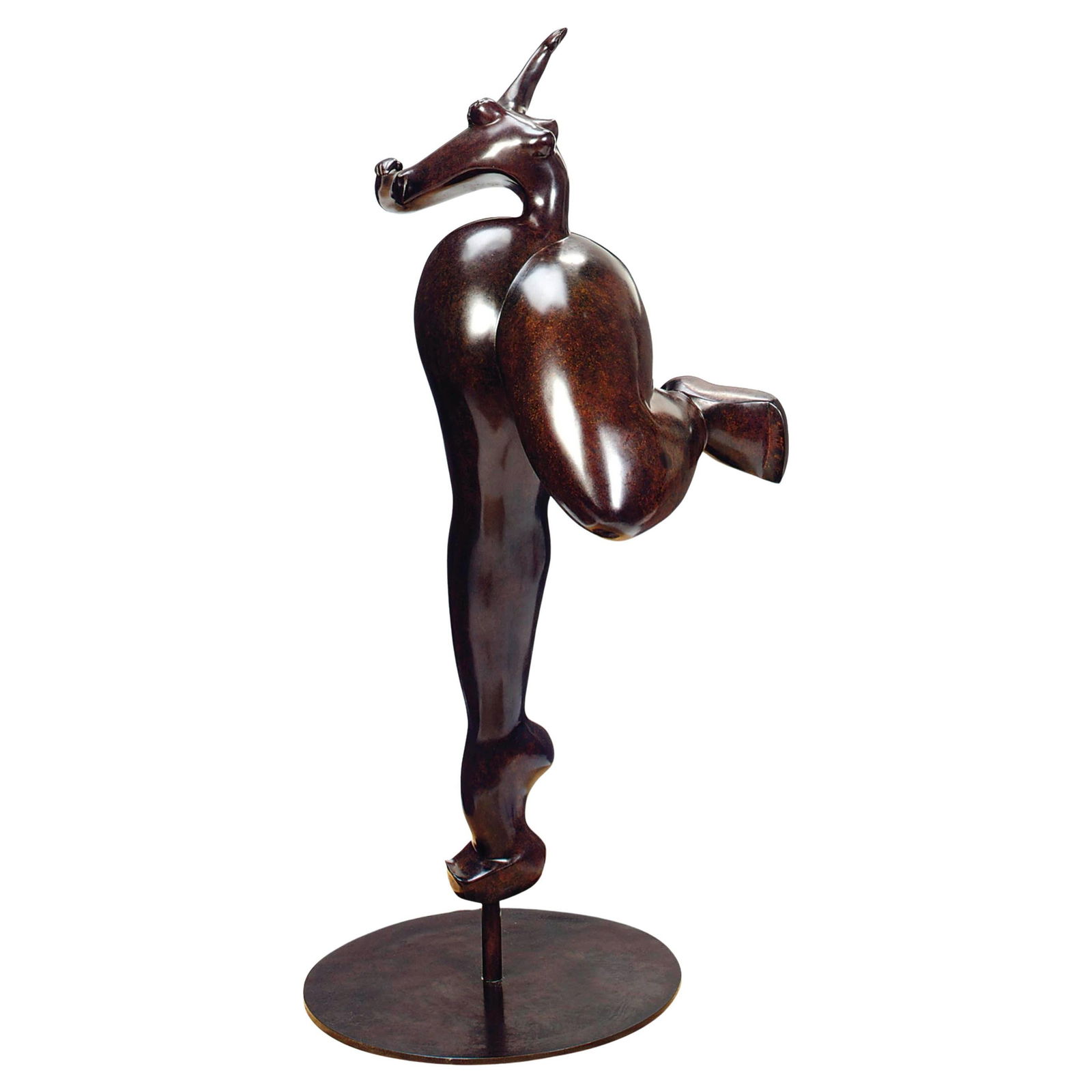 L'Aube des sens bronze limited edition sculpture by Francoise Abraham: L'Aube des sens bronze limited edition sculpture by Francoise Abraham This large bronze sculpture titled 'l'Aube des sens' (Dawn of the Senses) is by French artist Francoise Abraham (born 1962). Creat