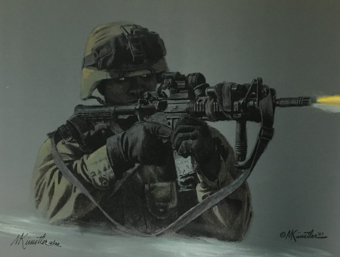 Mort Kunstler Night Warrior Limited Edition Giclee Canvas Print Signed 13/100: Mort Kunstler Night Warrior Limited Edition Giclee Canvas Print Signed 13/100 Introducing the stunning 'Night Warrior' Giclee on Canvas by renowned artist Mort Kunstler. This captivating piece celebra