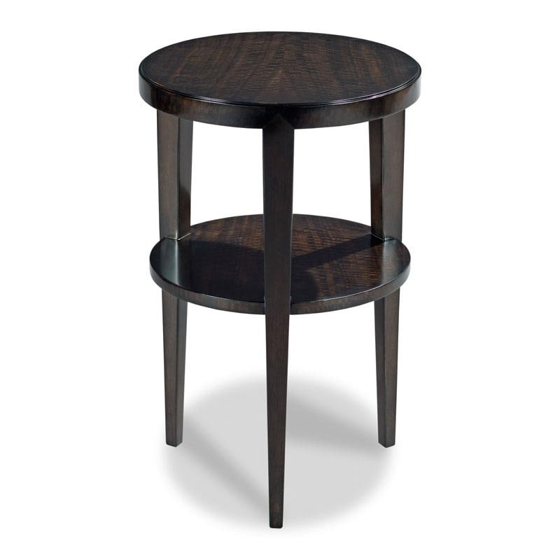 Modern Woodbridge Circular Cocktail Table in Midnight Finish (1 of 3)