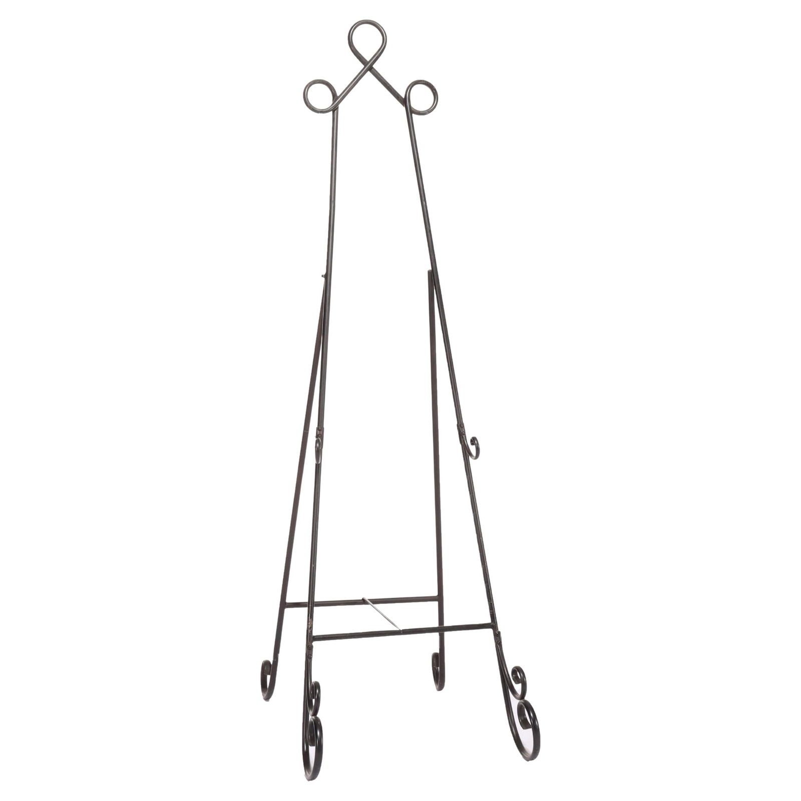 20th Century Vintage Metal Easel with Decorative Scrollwork (1 of 10)