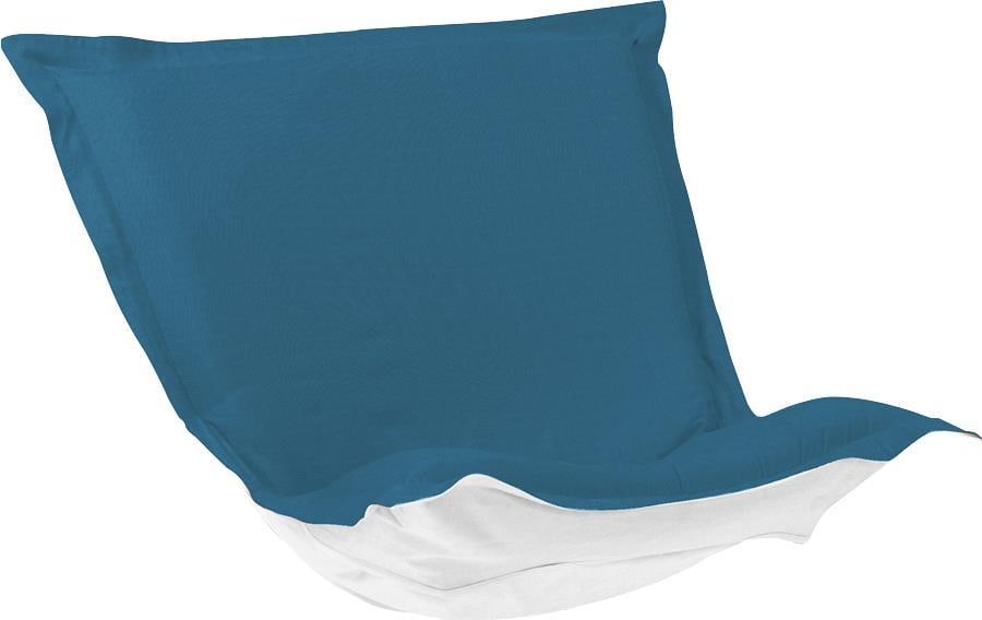Howard Elliott Sunbrella Puff Chair Cushion Blue Turquoise 40x2x7: Howard Elliott Sunbrella Puff Chair Cushion Blue Turquoise 40x2x7 Enhance your outdoor or indoor seating with the Sunbrella Puff Chair Cushion in Seascape. This contemporary style cushion features a s