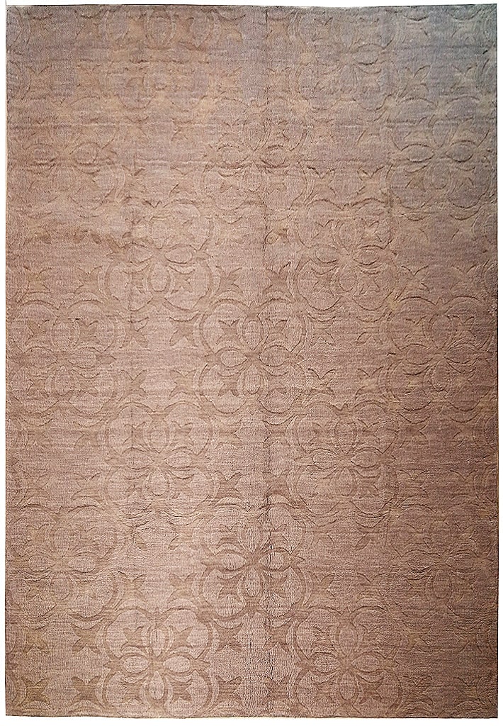 8 x 11 Contemporary Khaki Brown Area Rug (1 of 11)