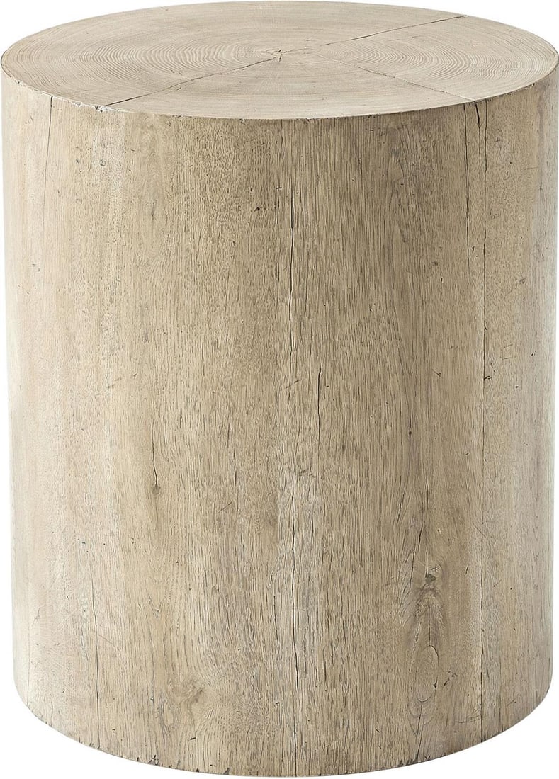Theodore Alexander Sawyer Accent Table Circular Oak Design (1 of 2)