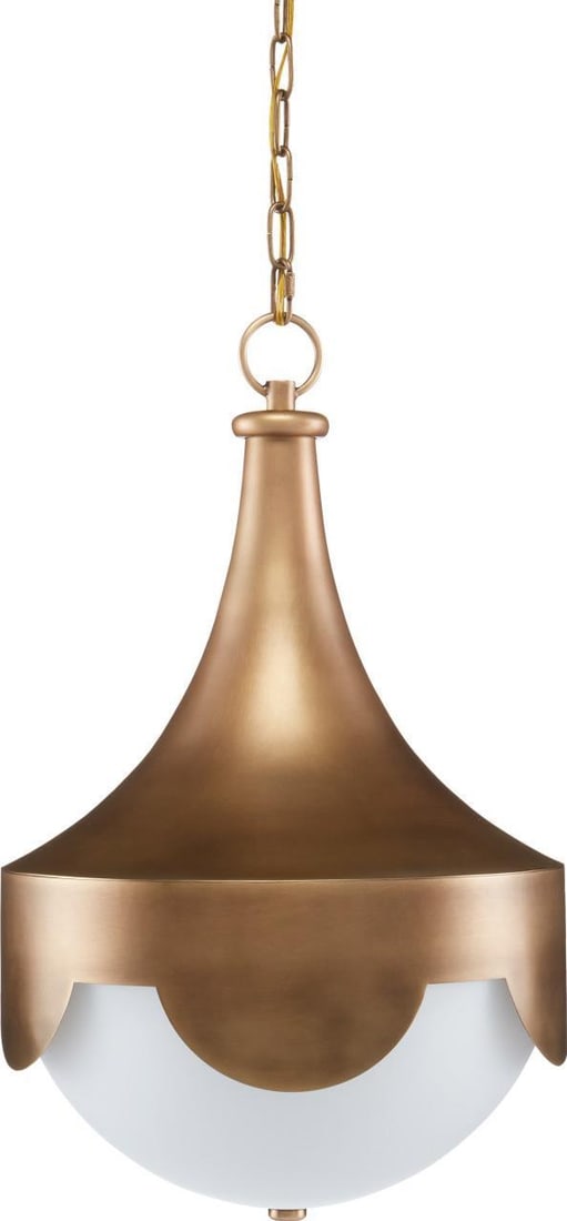 Pasha Brass Pendant Light Moorish Style Dimmable LED (1 of 4)