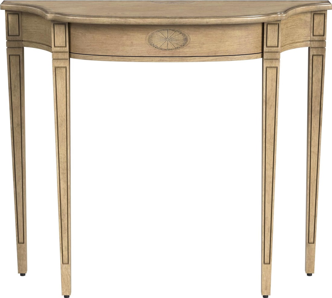 Butler Chester Transitional Console Table Beige 36W (1 of 7)