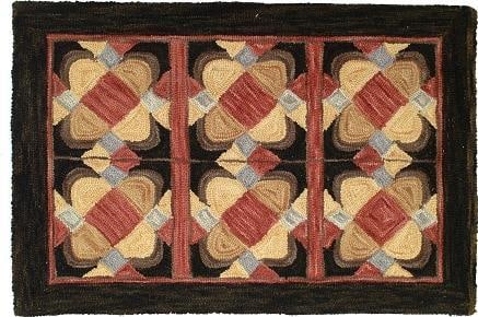 Traditional Geometric Handcrafted Wool Area Rug 9x12 (1 of 1)