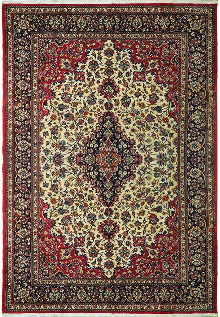 Handcrafted 6'8 x 10' Red Violet Persian Kashan Rug: Handcrafted 6'8 x 10' Red Violet Persian Kashan Rug Free continental US Shipping Enhance your living space with this exquisite 6' 8" x 10' Red Violet Fine Persian Kashan Rug, handcrafted by skilled Pe