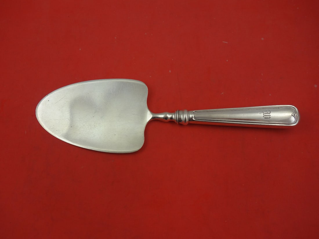 Bailey & Kitchen Fiddle Thread Coin Silver Cake Server 10.5" (1 of 3)