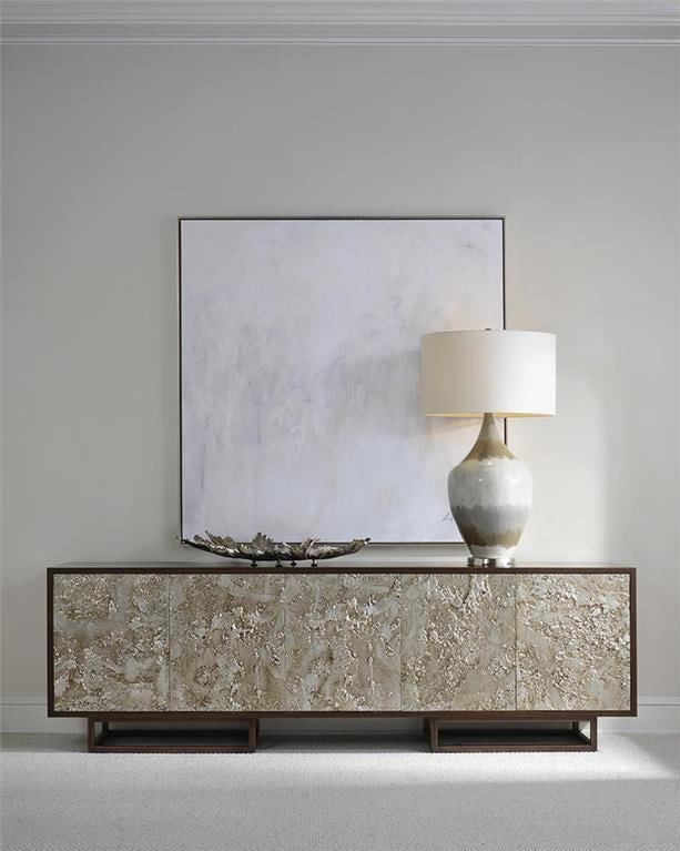 John-Richard Ignea French Style Sideboard with Silver Accents: John-Richard Ignea French Style Sideboard with Silver Accents Introducing the Elegant Ignea Sideboard, a stunning addition to any home decor. This French-style sideboard features a sophisticated dark