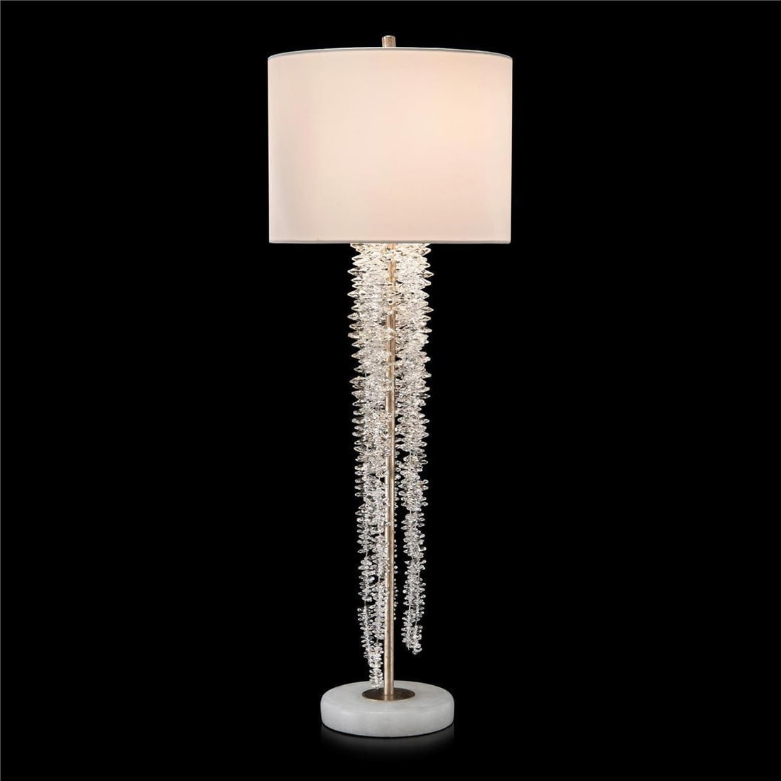John-Richard Victorian Crystal Waterfall Table Lamp Finish (1 of 1)