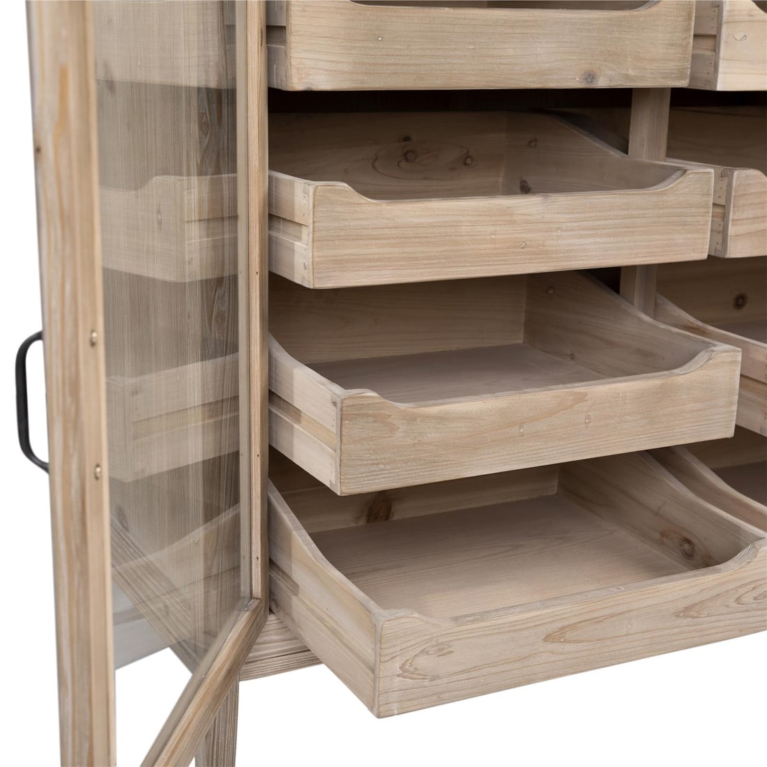 Huntington Eco-Friendly Pine Wood Cabinet 87H 43.5W 19.5D (1 of 6)