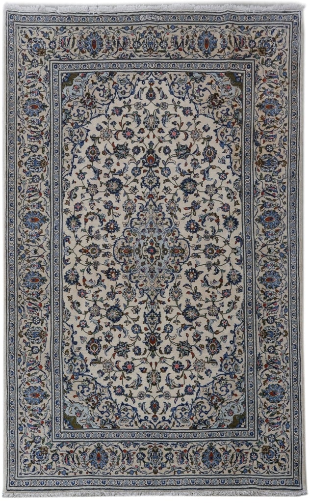 Luxurious 6.5 x 10.4 Ivory Persian Ardakan Rug Handcrafted in Iran: Luxurious 6.5 x 10.4 Ivory Persian Ardakan Rug Handcrafted in Iran Free continental US Shipping Transform your living space with this exquisite 6.5 x 10.4 Ivory Persian Signed Ardakan Rug. Handcrafted