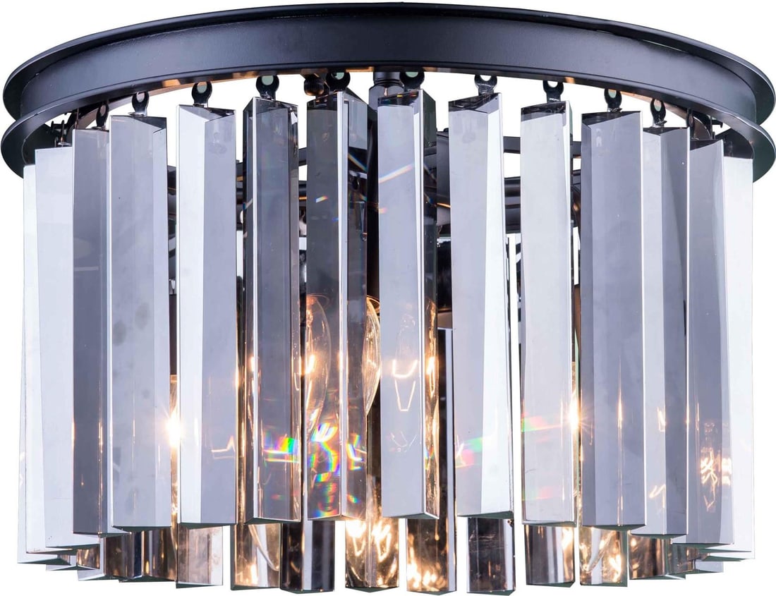 Elegant Lighting Sydney Collection Flush Mount Light Royal-Cut Crystal (1 of 1)