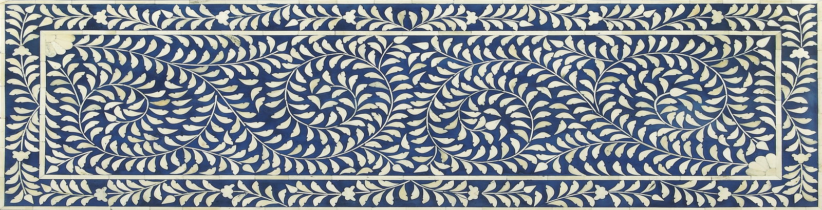 Butler Specialty Blue Bone Inlay Rectangular Bench - 2