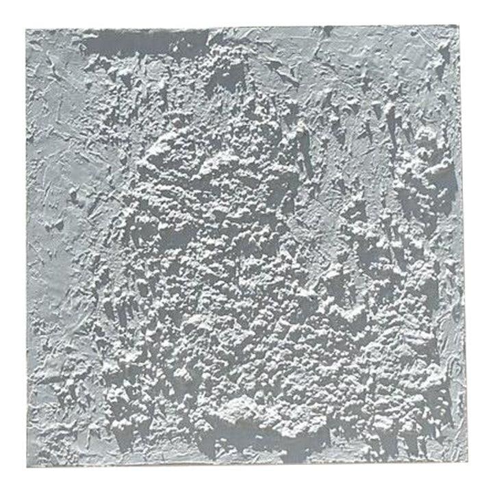 Vintage Boho Abstract Oil on Canvas Textured Painting 24x24 Off-White: Vintage Boho Abstract Oil on Canvas Textured Painting 24x24 Off-White Experience the serene beauty of this vintage abstract painting, expertly crafted in mixed media and oil on canvas. This original p