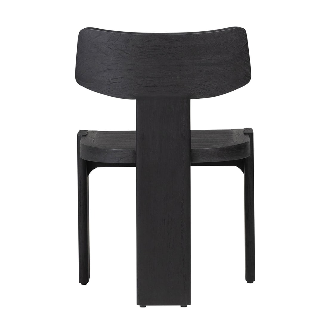 Arteaga Black Mindi Wood Dining Chair 31.5H (1 of 7)